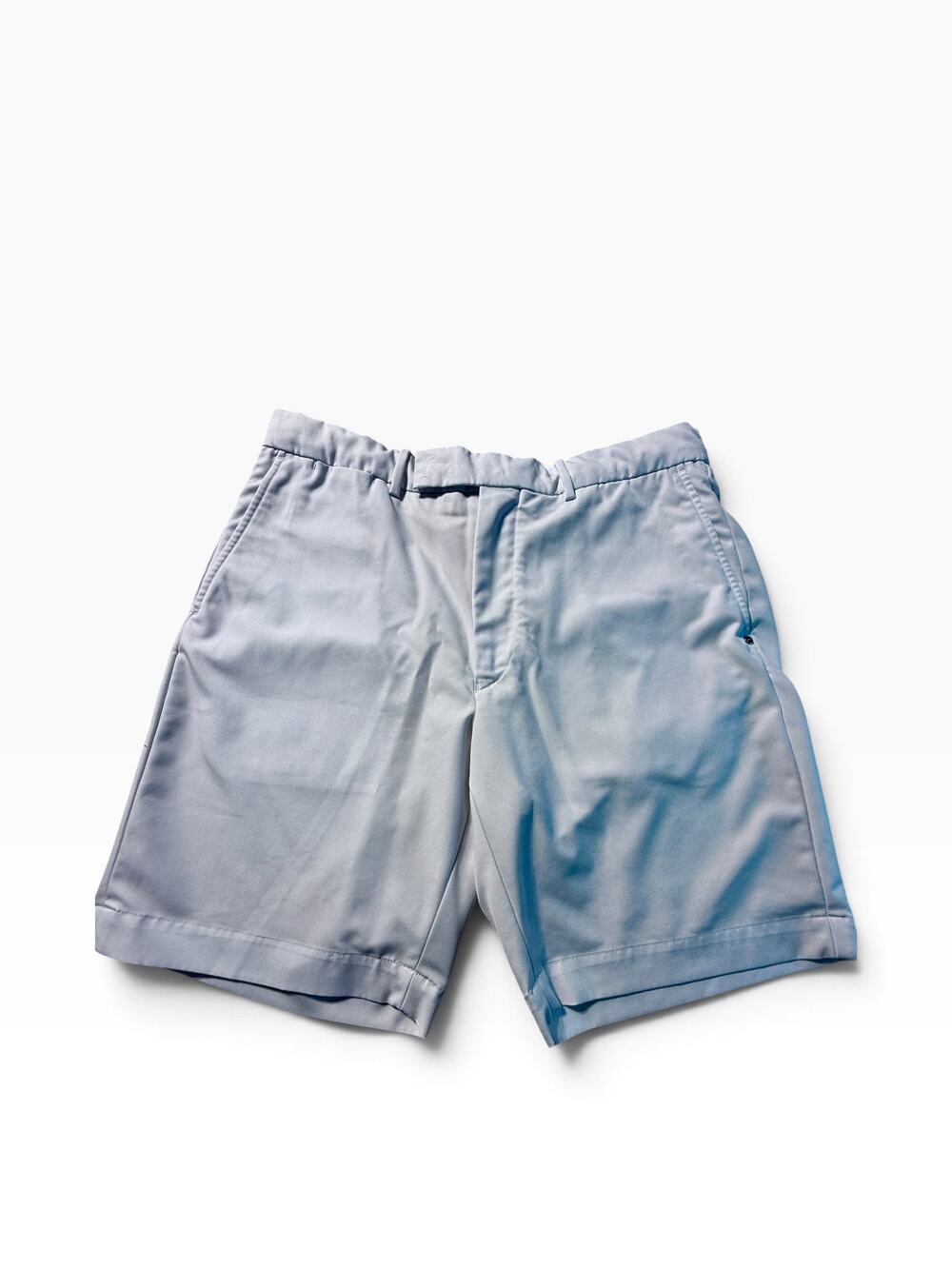 RLX Ralph Lauren Men’s White Golf Shorts Size 34 Classic Fit Flat Front